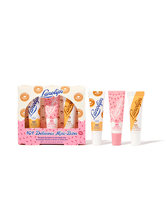 Load image into Gallery viewer, Lanolips 101 Delicious Mini Bites comes in the perfect baby-sized trio. Each Delicious Mini Bites pack includes a Mini Baby tube of 101 Ointment Glazed Donut, 101 Ointment Raspberry Shortcake and 101 Ointment Coconutter.
