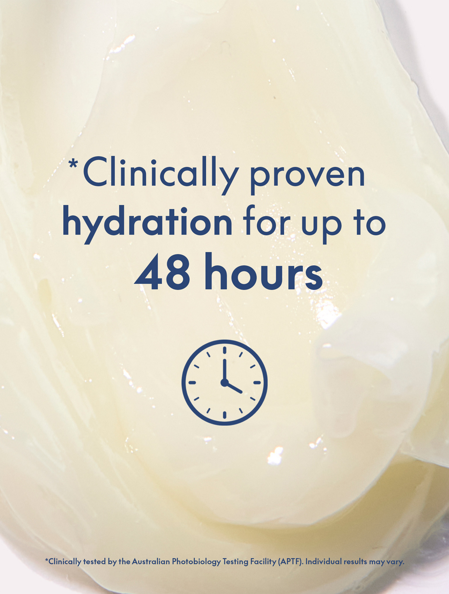 Infographic for lanolips 101 ointment multipurpose superbalm - lanolin clinically proven hydration for up to 48 hours.